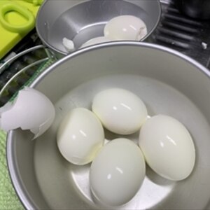 電気圧力鍋でゆで卵